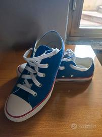 Converse blu navy con ricami