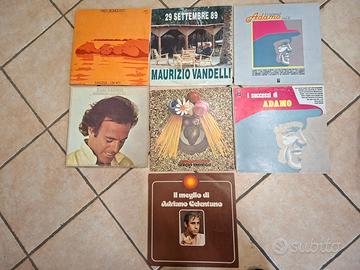 Lotto di 9 vinili musica italiana artisti vari