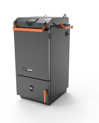 Caldaia a legna a fiamma rovesciata