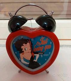 sveglia di Betty Boop da collezione 