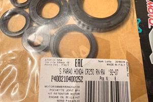 Set guarnizioni motore kit paraoli honda cr cre