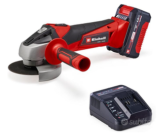 Smerigliatrice Einhell 18V TC-AG 115 Li + Batteria