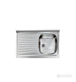 lavello d'appoggio  una vasca destra 