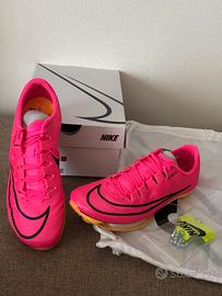 Spikes scarpe chiodate Nike Zoom Maxfly Pink EU41