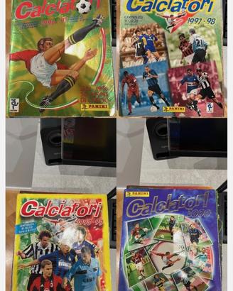 Album Calciatori Panini dal 96-97 al 05-06