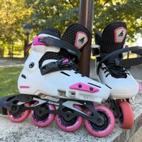 PATTINI ROLLERBLADE BAMBINA+ PROTEZIONI