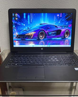 WORKSTATION HP ZBOOK PROFESSIONALE I7 QUADRO 4GB