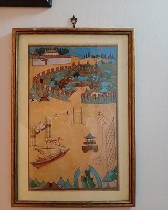 miniatura Ottomana vintage 