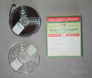 n. 2 nastro 8 Cm. registratore GELOSO G255 G256
