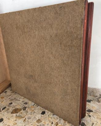 Pedane in legno massello rivestite