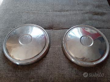 Coppia Borchie Fiat 850