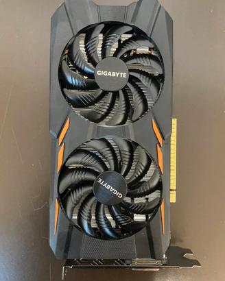Gigabyte GV-N105TWF2OC-4GD Rev.1.0 GeForce GTX 105