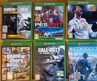 Xbox One Lotto Di 6 Videogiochi