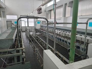 impianto mungitura per capre