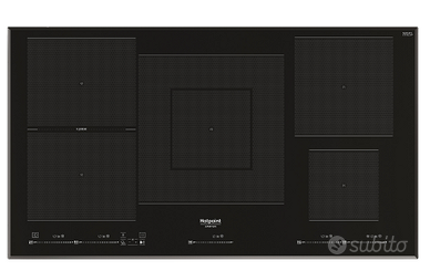 PIANO COTTURA INDUZ. 90CM HOTPOINT MOD. HT 1090 BA