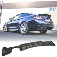 DIFFUSORE BMW F32 F33 F36 LOOK M PERFORMANCE USCIT