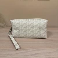 Pochette Goyard bianca mai usata nuova