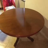 Tavolo apribile con 4sedie