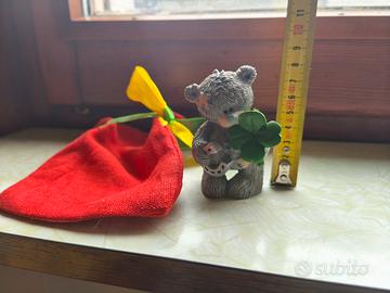 statuetta orsetto in resina 