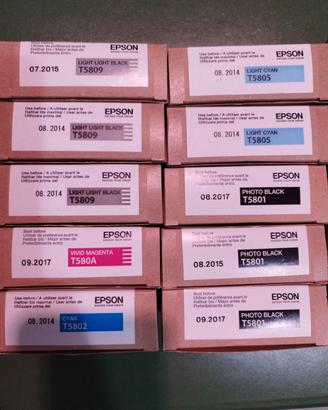 cartucce Epson Stylus pro 3800
