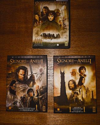 dvd  trilogia il signore degli anelli 
