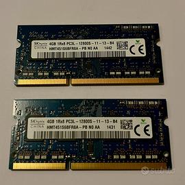 Ram DDR3L 8 Gb ( 2x 4GB )