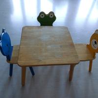 tavolo nido  e 3 sedie