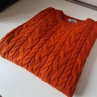 Maglione intrecciato uomo Over-D