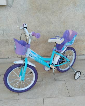 Bicicletta 16 pollici bambina 