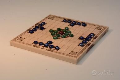 Scacchi Vichinghi, Hnefatafl, legno, Made in Italy