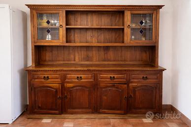 Credenza in legno massello stile classico 203x190