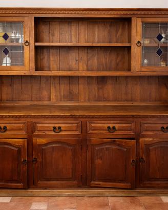 Credenza in legno massello stile classico 203x190