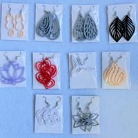 Lotto da 10 paia di orecchini 