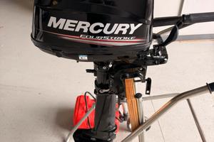 Motore Mercury 6hp gambo lungo barra pesca