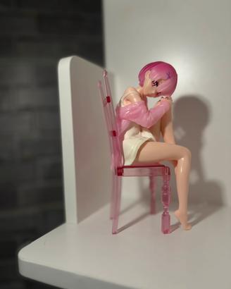Action Figure Ram Relax Time con Sedia - Re:Zero