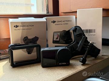 DJI Osmo Action 4 Essential Combo + kit accessori