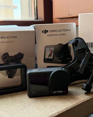 DJI Osmo Action 4 Essential Combo + kit accessori