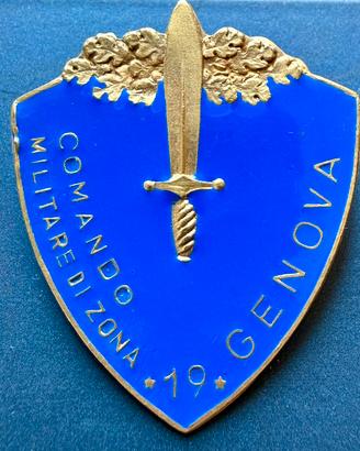 Placca CMZ 19 Genova