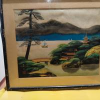 vecchio quadro giapponese 