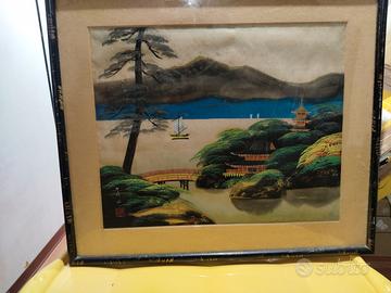 vecchio quadro giapponese 