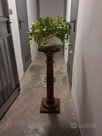 Piantana legno massiccio