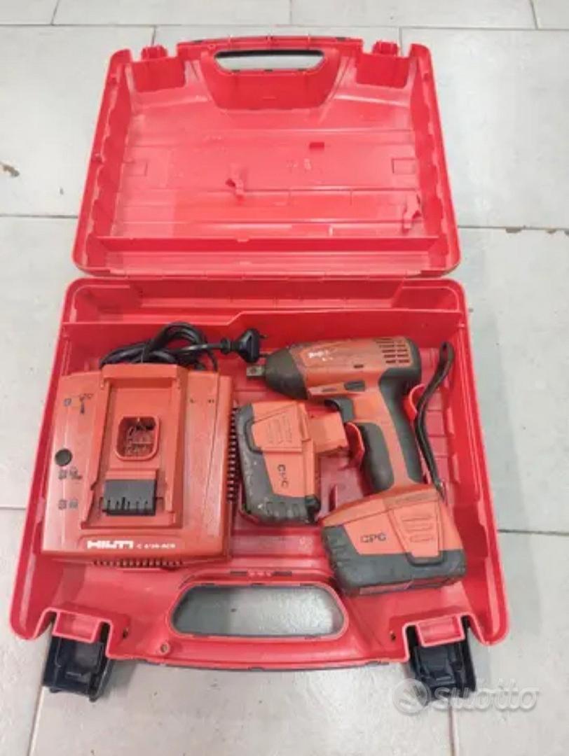 AVVITATORE COMPLETO DI 2 BATTERIE E CARICABATTERIE Giardino e Fai da