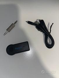 Ricevitore bluetooth per auto con jack e microfono