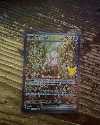 Pokemon - Mew Ex, trentesimo anniversario