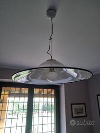 lampadario di vetro 