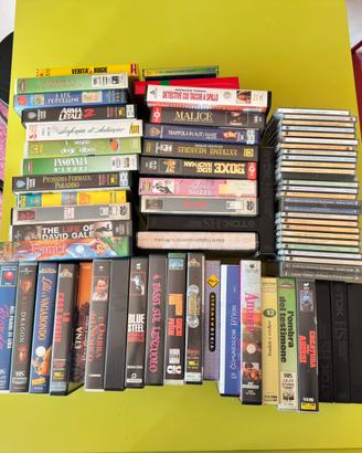 LOTTO DI VIDEOCASSETTE vhs