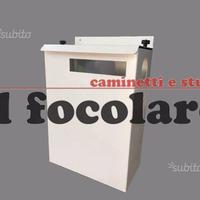 Abbattitore di fumo stufa a pellet attacco 80