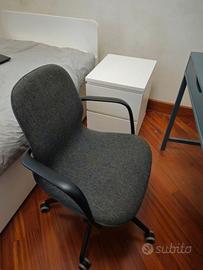 Sedia da ufficio IKEA PATRIK girevole con bracciol