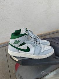Air Jordan 1 Mid White/Grey
