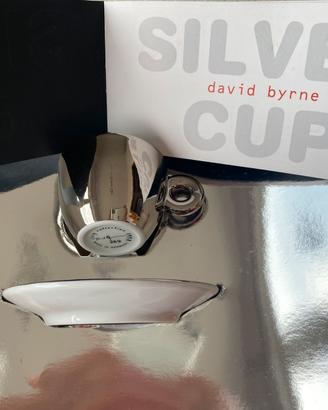 Silver cup Illy Collection David Byrne